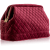 Luxury Travel Bag For Her Velvet Burgundy